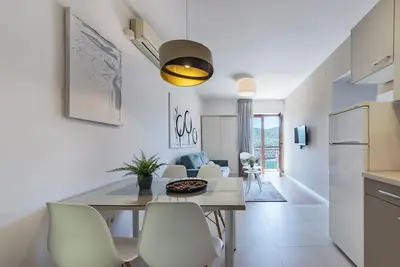Appartement de deux chambres avec le balcon et la vue sur le mer Rabac, Labin (A-3011-b)
