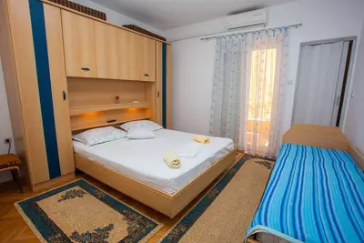 Image de Garçonnière avec la terrasse Podgora, Makarska (As-12816-a)