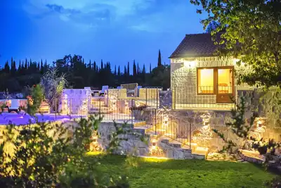 Image de Villa Giulia avec piscine privée, près de Dubrovnik.
