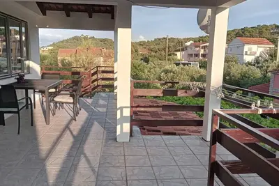 Image de Appartement de deux chambres avec la terrasse Kraj, Pasman (A-8372-b)