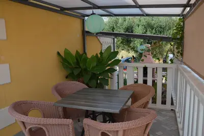 Image de Appartement d'une chambre avec la terrasse Orebic, Peljesac (A-4500-a)