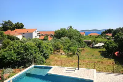 Image de Appartement de deux chambres avec la terrasse et la vue sur le mer Orebic, Peljesac (A-10166-e)