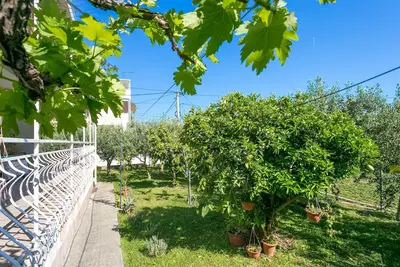 Image de Appartement de deux chambres avec la terrasse et la vue sur le mer Trogir (A-9209-a)