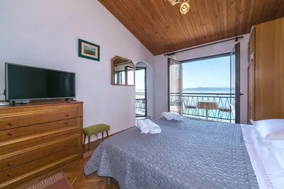 Image de Appartement de deux chambres prés de la plage Podgora, Makarska (A-2614-d)