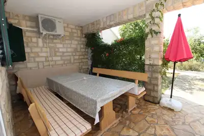 Image de Appartement de deux chambres prés de la plage Mandre, Pag (A-4084-b)