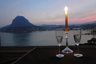 Image de Vue à couper le souffle pour un séjour romantique à quelques pas du centre de Lugano