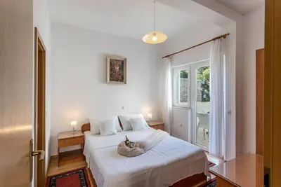 Image de Appartement d'une chambre avec la terrasse et la vue sur le mer Baska Voda, Makarska (A-301-a)