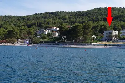 Image de Appartement de deux chambres avec la terrasse et la vue sur le mer Slatine, Ciovo (A-14158-a)