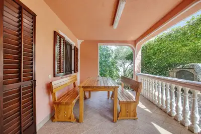 Image de Appartement de deux chambres avec la terrasse Jezera, Murter (A-5133-b)