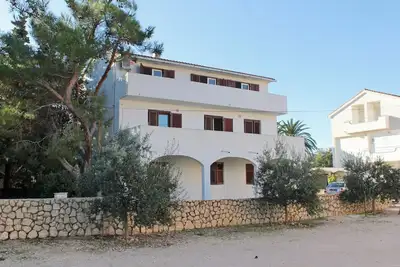Image de Appartement de trois chambres avec le balcon Novalja, Pag (A-9350-b)