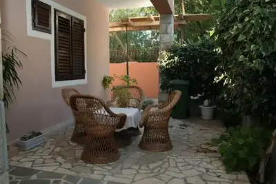 Image de Appartement de deux chambres avec la terrasse Orebic, Peljesac (A-4579-b)