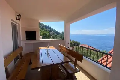 Image de Appartement d'une chambre prés de la plage Baie Tvrdni Dolac, Hvar (A-12655-a)