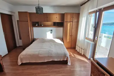 Image de Appartement de deux chambres prés de la plage Barbat, Rab (A-4975-a)