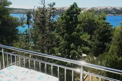 Image de Appartement de deux chambres prés de la plage Stara Novalja, Pag (A-4153-c)