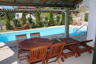 Image de Appartement d'une chambre avec la terrasse Palit, Rab (A-3211-a)