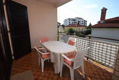 Image de Appartement de deux chambres avec la terrasse Umag (A-7057-a)