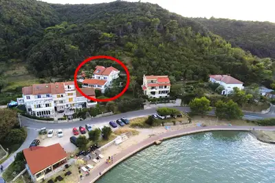 Image de Appartement de trois chambres avec la terrasse et la vue sur le mer Supetarska Draga - Donja, Rab (A-2022-a)