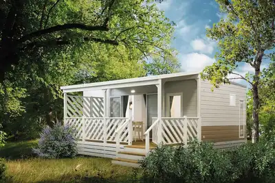 Image de Maison mobile dans la résidence de vacances Bi-Village