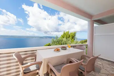 Appartements Adriatic Blue with pool (32531-A1) - Mimice