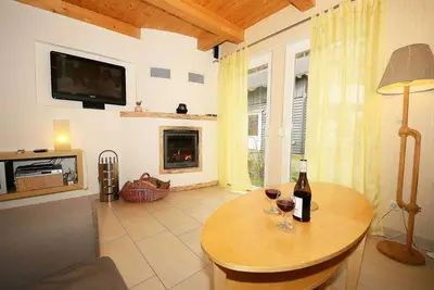 Maison jumelée n ° 54g avec terrasse - W: Maisons de plage sur le chemin des dunes 54 h - h avec terrasse / balcon
