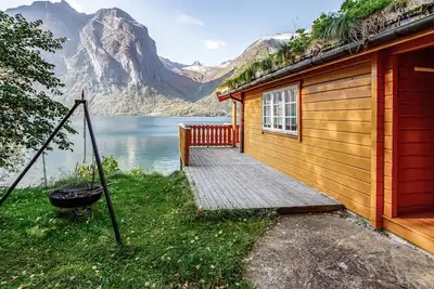 Image de Belle maison à Eikesdal avec cuisine