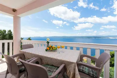Appartements Adriatic Blue with pool (32531-A4) - Mimice