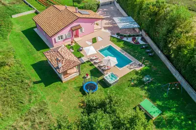 Image de Belle maison à Labin avec WiFi