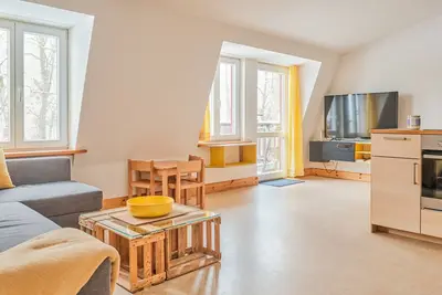 Image de Appartement jaune - vacances à la ferme bio