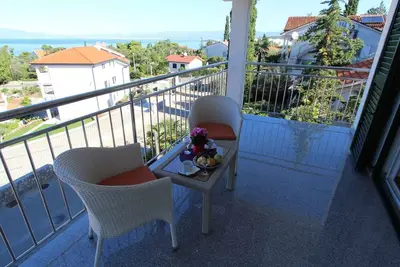 Image de Appartement de vacances avec climatisation et vue sur la mer