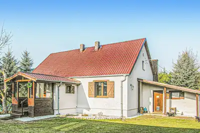 Image de Belle maison à Wronki avec sauna
