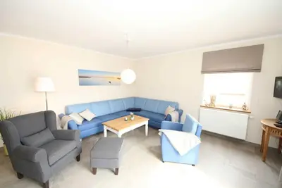 Image de Appartement 01 avec terrasse sud et vue sur la mer - P: Zollhaus Klein Zicker - appartements exclusifs avec vue sur la mer