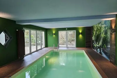 Image de Maison de vacances avec jardin et piscine privée