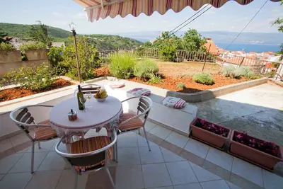 Image de Appartement de vacances avec vue sur la mer et la vieille ville de Vrbnik