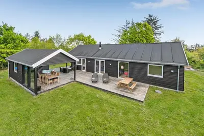 Image de Belle maison Ă Skjern avec sauna