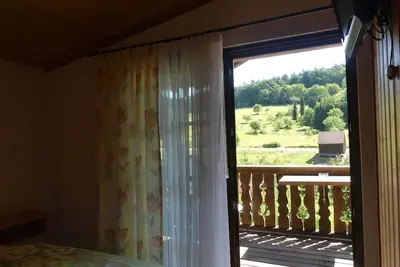 Image de Chambre double 5 avec balcon - Pension Holzerstube