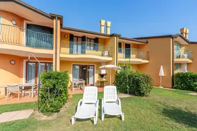 Image de Maison de vacances avec climatisation et terrasse