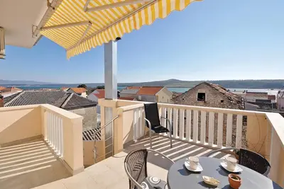 Image de Bel appartement à Posedarje avec WiFi