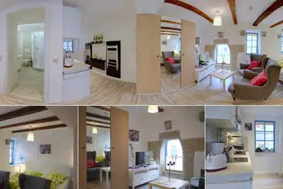 Image de Appartement 4 Thistle /. 1 liens Og - appartements dans la maison d'or Schaar