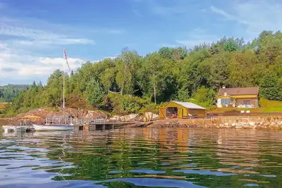 Image de Belle maison à Skodje avec vue sur la.