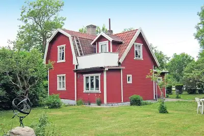 Image de Belle maison à Lärbro avec cuisine