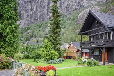 Image de Belle maison à Fjæra avec WiFi