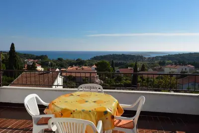 Image de Appartement de vacances avec balcon et vue sur la mer