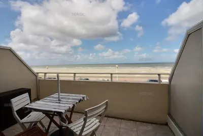 Image de Glb107 : Face Mer, studio avec terrasse vue du 1er étage, pour 4 personnes