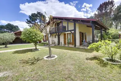 Image de Villa Landaise au coeur de la forĂŞt de pins