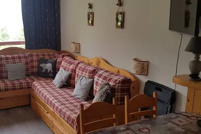 Image de Studio cosy pour 5 pers, proche pistes et commerces, WiFi, lave-vaisselle