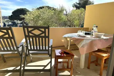 Image de Studio 4 couchages avec terrasse à Bormes-les-Mimosas