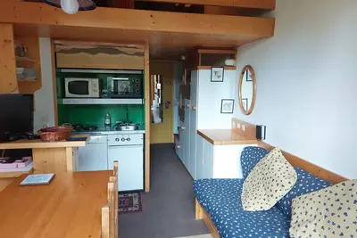 Image de Duplex chaleureux pour 4 pers, pied des pistes, proche télécabine, commerces, Arc 1800