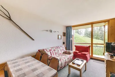 Image de Appartement cosy 2 pièces, proche pistes et commerces, Wi-Fi, animaux admis - Arc 1800