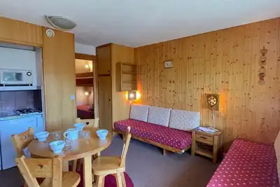 Image de Studio 4 pers. Méribel Altiport, pied des pistes, animaux admis