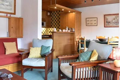 Image de Appartement 3 pièces avec balcon et Wifi à 150m des pistes, 6 personnes - Méribel